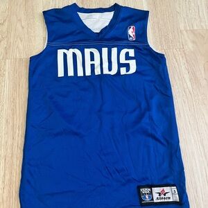 Kids Dallas Mavericks Blue 'MAVS' NBA Jersey